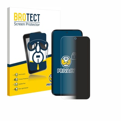 BROTECT - privacy screenprotector voor Motorola Moto G67 - Folie Beschermfolie Blauwlichtfilter