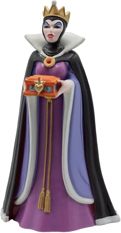 Bullyland 12555 – Speelfiguur Disney Sneeuwwitje – Boze Koningin / Stiefmoeder – levensecht en detailrijk vormgegeven – ideaal als taartfiguur, verzamelobject of cadeautje voor kinderen vanaf 3 jaar