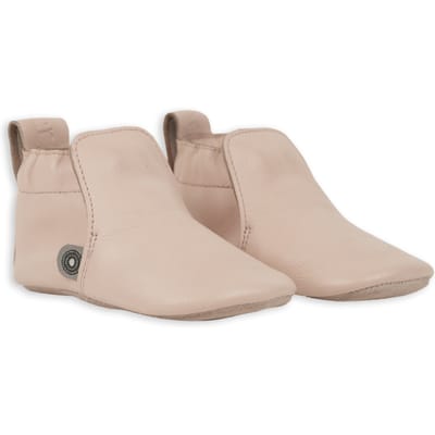 Lodger Stepper - Baby Slofjes Leer - Roze - Maat 17 - 10,5cm - Eerste Loopschoentjes Binnen - Echt Leer