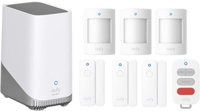 eufy Security HomeBase 3 S380 basissysteem + 3x E20 raam/deur sensors + 3x E20 bewegingsmelder + E10 sleutelhanger - Alarm Bundel