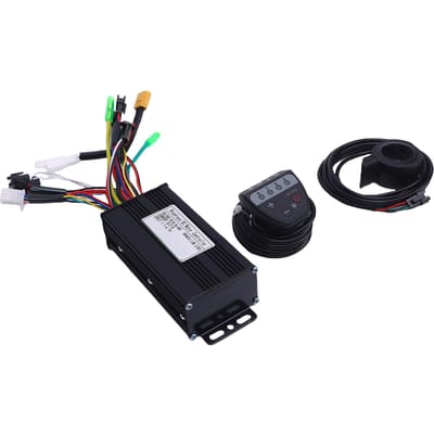 LED Display Meter 3 Modi 26A Controller voor Borstelloze Motor 130X Gashendel Elektrische Fiets black