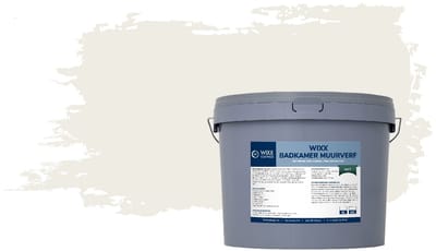 Wixx Badkamer Muurverf Matt - 10L - RAL 9010 | Zuiver Wit