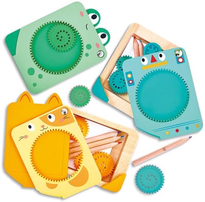 Hape Draai En Teken Geel