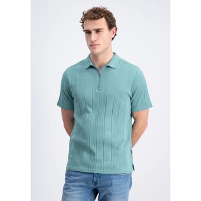 Gabbiano Poloshirt Lorven 2365210 5888 Lagoon Green Mannen Maat - L