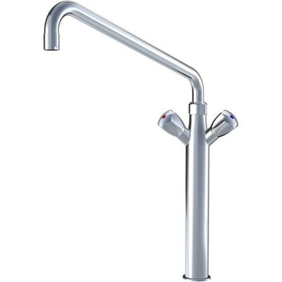 KWC Gastro two-handle sink mixer with high base for professional kitchen, projection 45 cm K.24.41.21.000C07