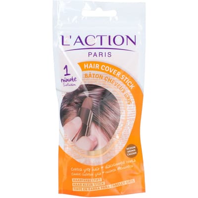 L'action Haarverf L'action hair cover stick medium bruin