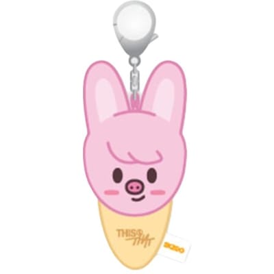 [Voorbestelling] Stray Kids - Pluche Sleutelhanger ICECREAM Versie. - DIT & DAT DWAEKKI