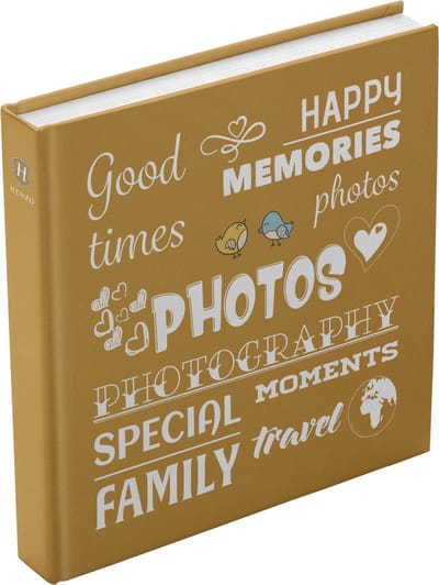 Fotoalbum - Henzo - Fantasy Wording - 400 foto's - Geel