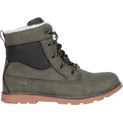 Mountain Warehouse Kinder Chestnut Borg Waterdichte Casual Boots (Khaki Groen)