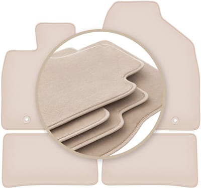 PREMIUM beige matten voor: Lexus CT 200H hatchback 2010-2020