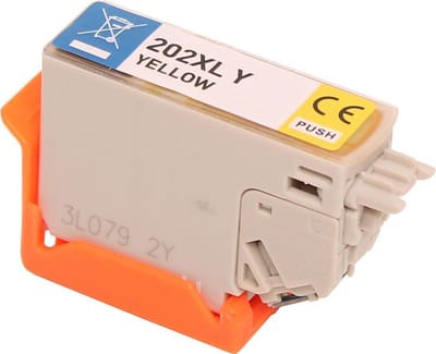 ABC huismerk inkt cartridge geschikt voor Epson 202XL geel voor Expression Premium XP-6000 XP-6005 XP-6100