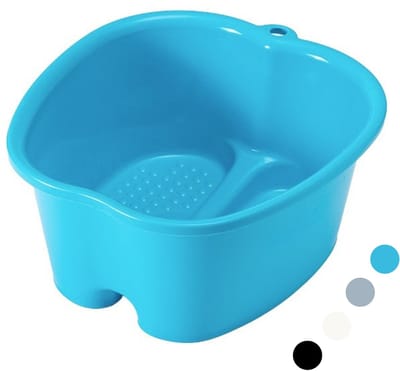 BUDDLEY Voetenbad - Voetenbaden - Voetenbadje - Voetenbad Zwembad - Voetenbad Producten - Voetbad - Voetenbad met massage punten - Blauw