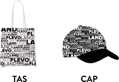 Flevoland pet & tote bag - Voordeelpakket - Souvenirs Nederland
