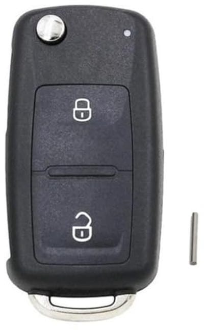 2-knops flip-autosleutel afstandsbediening voor Transporter T5 T6 Polo Golf Mk6