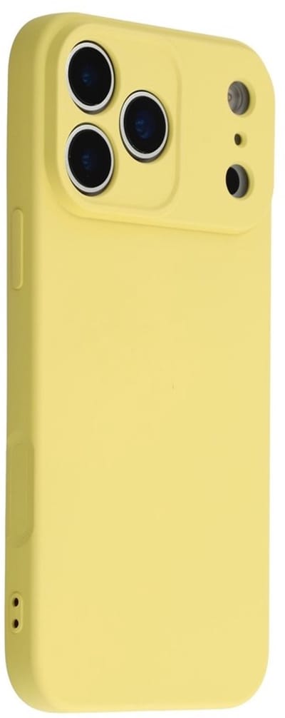 Amorus Hoesje - Geschikt voor iPhone 17 Pro Max Hoesje - Amorus Colour TPU Back Cover - Sand Yellow