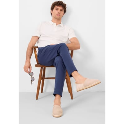 Heren Chino's met Rechte Pijpen van Gabardine