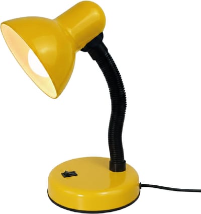 Luxus Europe - Bureaulamp Nino Geel - Leeslamp - Bureauverlichting voor Thuis en Kantoor
