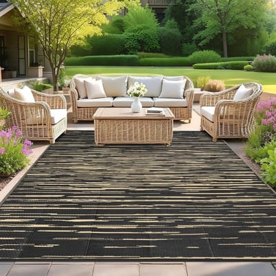 Thuys – Buitenkleed Voor Terras – 150 x 240 cm – Groot Tuinkleed – Omkeerbaar – UV Bestendig – Makkelijk Schoon Te Maken