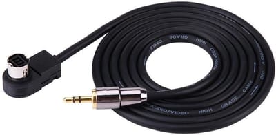 AUX Adapter Kabel voor Alpine Auto Radio Vervanging met Ai-Net Aansluiting