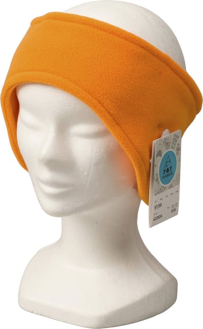 Hoofdband - Micro Fleece - 57/59 - Fel Oranje