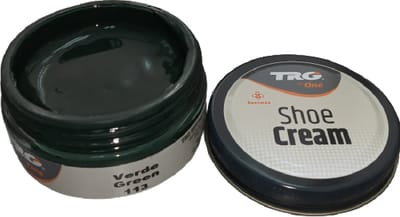 TRG - schoencrème met bijenwas - groen - 50 ml