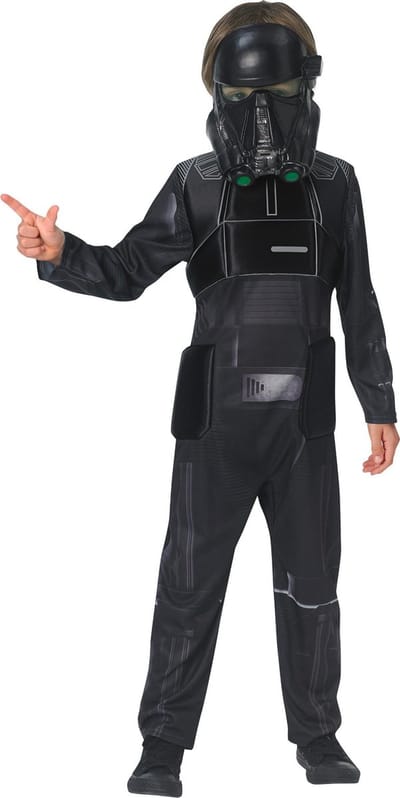 RUBIES UK - Deluxe Death Trooper Rogue One kostuum voor kinderen - 110/116 (5-6 jaar)