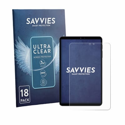 Savvies - Screenprotector voor Alldocube iPlay 80 mini Pro - Folie Beschermfolie transparant 18 Stuks