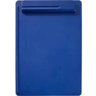 MAUL klembord, A4, kunststof, met penhouder, blauw