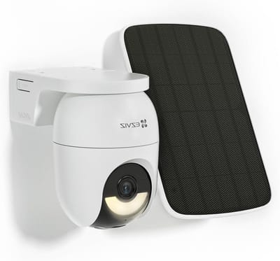 Draadloze Camera - Beveiligingscamera Wifi - Huis Beveiligen - AI Persoon Detectie - 4MP Resolutie - Wit