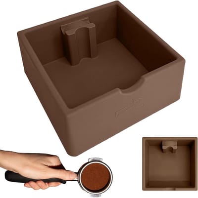 Vacuümmand Koffiedik - Afvalbak Espresso - Keuken Organiseren - Ruisonderdrukkende Technologie - 15 liter - Koffiekleurig