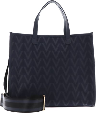 VALENTINO Shopper Schoudertas Punch Shopping Bag Blu Donkerblauw