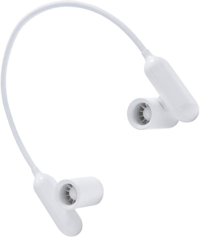 longziming -Handsfree Nekventilator – Draagbare Ventilator met 360° Flexibele Buis – USB Oplaadbare Neck Fan 4000mAh met Snelheden voor Reizen, Sport en Zomer Koeling