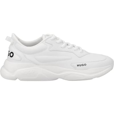 Hugo Dames/Dames Leon Logo Trainers (Wit)