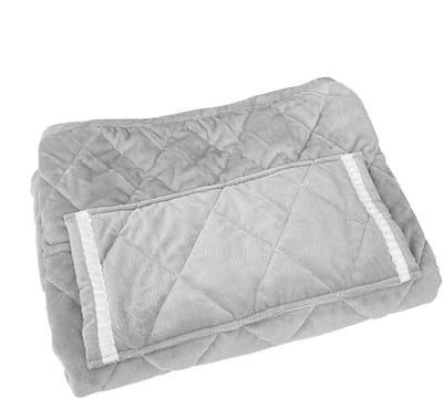 Verwarmde Deken - Elektrische Plaid - Warmte en Comfort - Draadloos Oplaadbaar - 31x27x7 cm