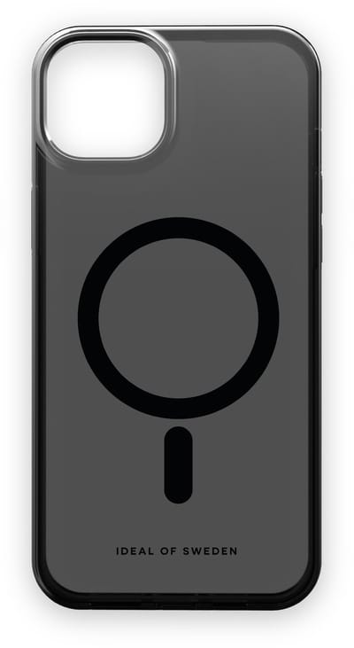 iDeal of Sweden Clear Case MagSafe iPhone 15 Plus Tinted Black