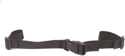 WiseGoods Luxe Rugzak Borstband - Straps Voor Rugzakken - Riem Rugtas Wandelen - Outdoor Accessoires Survival - Nylon Draad Zwart