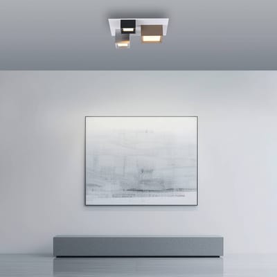LED plafondlamp PURE Manhattan, meerkleurig, 3-lamps, CCT
