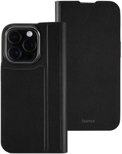 Eco Premium booklet voor Apple iPhone 16 Pro Max, zwart