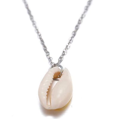 Jomide Ketting Schelp - Zilverkleurig