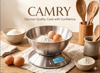 Camry - Digitale Keukenweegschaal EK4150  - Roestvrij staal - 5kg