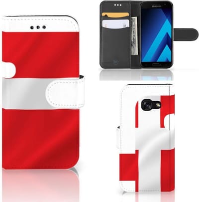 Samsung Galaxy A3 2017 Bookstyle Case Denemarken