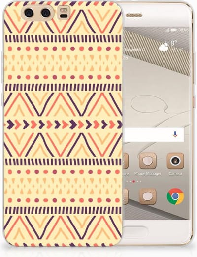 Huawei P10 Plus TPU bumper Aztec Yellow