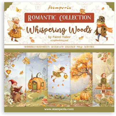 Scrapbook blok "Whispering Woods"