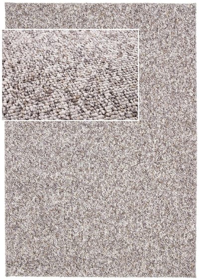 AFK Living - Wasbaar tapijt wollook natuurlijke tinten SANDSTONE