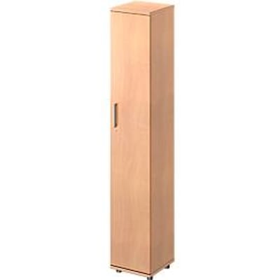 Schäfer Shop  Genius Vleugeldeurkast TETRIS WOOD, 6 ordnerhoogten, B 400 x D 421 x H 2270 mm, hoogte incl. glijders, deur rechts, beukenpatroon