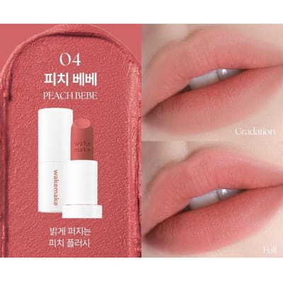 [WAKEMAKE] Soft Blurring Balm Stick 3.5g 04 Peach Bebe