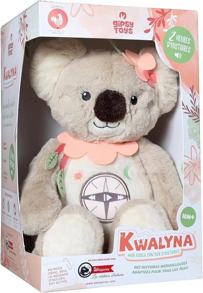 Verhalenverteller Koala - Knuffel Verhalen - Kinderen Vermaken - Bijna 2 Uur Verhalen - 3 Luister Niveaus - Roze