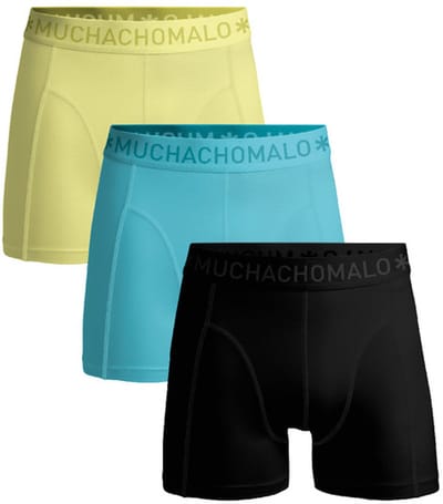 Muchachomalo Boxershort Heren – 3 Pack – 95% Katoen – Heren Ondergoed – Kleding – Stevig Ondergoed – Onderbroeken Heren