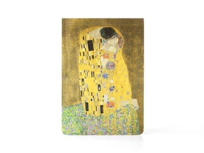 Lanzfeld Klimt - Notitieboek A6 - Blanco - 36 Pagina's - De Kus - Softcover