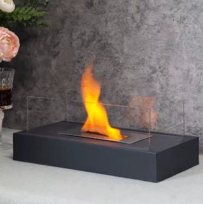 Vuurkorf – Tafelhaard & Terrashaard – Binnen & Buiten – Veilig & Stijlvol Design - Bio Ethanol